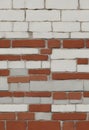 Crumbling White Brick Wall Texture Royalty Free Stock Photo