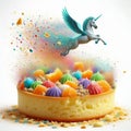 111 76 Crumbs flying clipping path on sapin sapin close up isoa