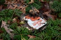 A Rusty Vintage Can of Orange Soda