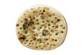 Crumpet Buttered Overhead Royalty Free Stock Photo