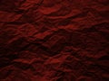 Crumpled dark red paper texture background Royalty Free Stock Photo