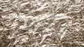 Crumpled gold foil texture background, aluminum wall , metal Royalty Free Stock Photo