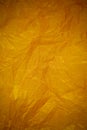 Crumpled gold paper recycling background Royalty Free Stock Photo