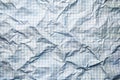 Crumpled Graph Paper Background for Sketching and Mock-Ups
