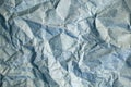 Crumpled gray paper background.
