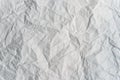 Crumpled light gray paper