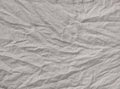 Crumpled linen fabric