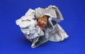 Crumpled Newspaper