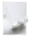 Crumpled paper