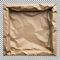 Crumpled Paper Background Royalty Free Stock Photo