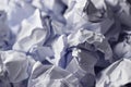 Crumpled paper ball background