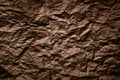 Crumpled Paper Texture Royalty Free Stock Photo