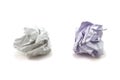 Crumpled paper Royalty Free Stock Photo