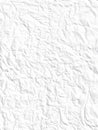 crumpled paper in white color. realistic creased paper page. wrinkled background material. Royalty Free Stock Photo