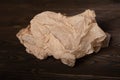 Crumpled parchment paper Royalty Free Stock Photo