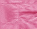 Crumpled pink craft paper sheet