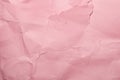 Crumpled Pink paper texture background for design Royalty Free Stock Photo