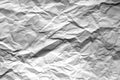 Crumpled sheet of paper with blur effect in black and white Royalty Free Stock Photo