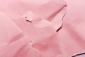 Crumpled and torn Pink paper texture background for design Royalty Free Stock Photo