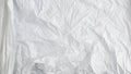 Crumpled white cotton fabric, fabric for sewing clothes and shirts Royalty Free Stock Photo