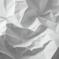 Crumpled white paper forms a textured surface with sharp folds and creases. The Royalty Free Stock Photo
