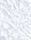 Crumpled white paper texture background