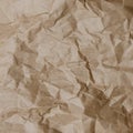 Crumpled and Wrinkled old paper texture vector background Royalty Free Stock Photo