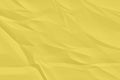 crumpled yellow paper background