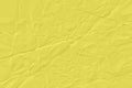 crumpled yellow paper background