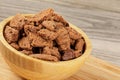 Crunched up Milk Chocolate Chip Cookies make a delicious snack