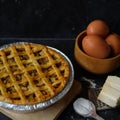 Crunchy Apple Pie Royalty Free Stock Photo