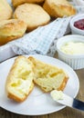 Crunchy buttery popovers