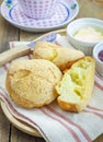 Crunchy buttery popovers Royalty Free Stock Photo