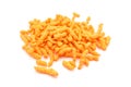 Crunchy cheese snacks Royalty Free Stock Photo