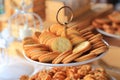 Crunchy fresh biscuits Royalty Free Stock Photo