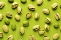 Crunchy Pistachio nuts mockup. Generate Ai Royalty Free Stock Photo