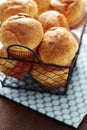 Crunchy popovers Royalty Free Stock Photo