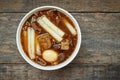 Crunchy pork soup. Royalty Free Stock Photo