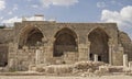 Crusader Church Ruins Built on Byzantine and Roman Ruins at Beit Guvrin in Israel