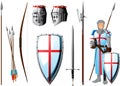 Crusader set