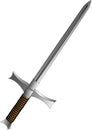 Crusader sword Royalty Free Stock Photo