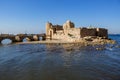 Crusaders castle in Sidon Lebanon