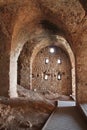 Crusaders Hall, Ruins of Yehiam Fortress, Israel Royalty Free Stock Photo