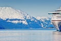 A cruse ship in Alaska Royalty Free Stock Photo