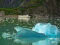 Cruse ship with Blue Ice Royalty Free Stock Photo