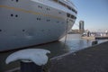 Cruse ship in Rotterdam dock