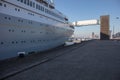 Cruse ship in Rotterdam dock