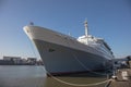 Cruse ship in Rotterdam dock