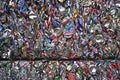 Crushed Aluminum Cans Royalty Free Stock Photo