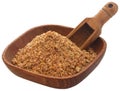 Crushed flax seeds Royalty Free Stock Photo